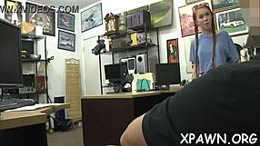 Is this minx sucking a ramrod sloppily?