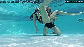 Manga Girl in Bikini Gets Fingered and Blown by Big Cock Underwater