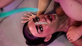 Cute Girl Double Fucked by Two Futa in 3D Gameplay Uncensored 2024