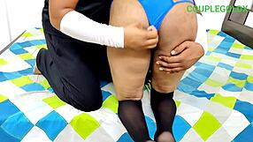 Indian Wife Bent Over Ass Pussy Fucking