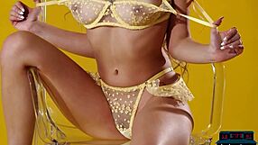 Hey dude, watch Asian teen Kelly Lu strip down, showing pierced nipples for Playboy shoot.