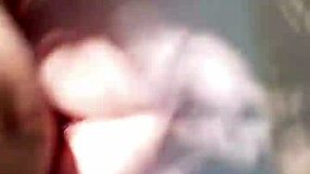 Doggystyle Outdoor Fuck with Blonde Ass and Pussy Cumshot