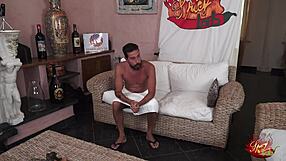 Dirty cougar gets bent over and doggystyled hard by Dandy Mary-Rider!