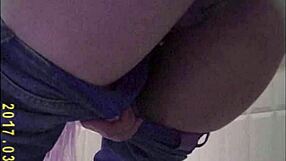 Beautiful Teen Bends Over For Hidden Doggystyle Spying