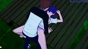 Sakura Matou and Rider Intense Creampie Sex with Shirou Emiya in Fate Stay Night Hentai