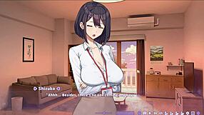 Summer clover engages in uncensored hentai lovey dovey missionary sex with female boss shizuko