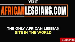 African Lesbians Flirt And Eat Pussy!
