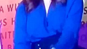 Spicy Hot Indian TV Anchor In Cricket Show