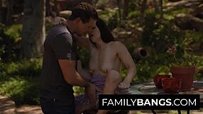 abbie maley, have passionate sex with your cousin pierce paris in public