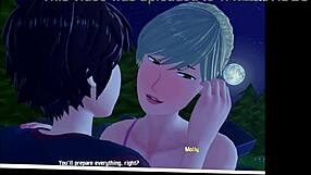 A romantic night with a curvy girl in Knights of Love