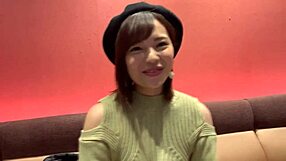 Japanese babe in homemade hardcore, riding and doggystyle with creampie