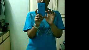 Big boobs tamil indian maid lily, changing bra and panty in bathroom, fingering shaved pussy until squirting.