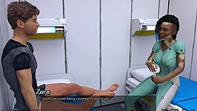 Beautiful cartoon space heroine gets big cock in mouth for the first time