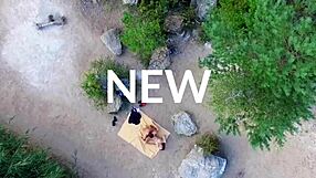 Young Czech teen Eve intensely masturbates solo on her legs at xczech com