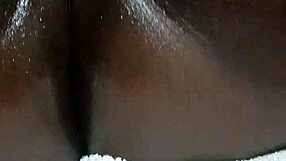 Big tits ebony teases you with masturbation and toys?