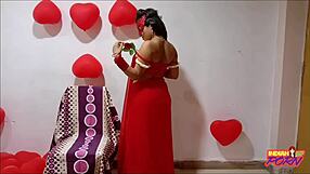 Indian Babe Seduces Lover With Big Boobs