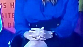 Spicy Hot Indian TV Anchor In Cricket Show