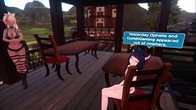 Monster girl island game features sex doll and dancing