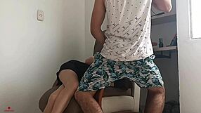 Surprising my skinny latina stepsister with hard fucking in homemade taboo scene