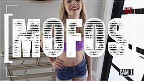 I’m just stuck in the dryer while givin’ Charles Dera my first oral, ya know! - Mofos