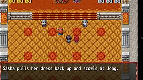 Wow, seducing the hot redhead in this harem hentai game!