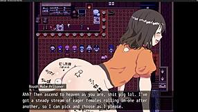 In This Anime Game, Characters Use Toys For Masturbation