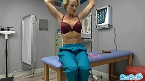 Nurse420, what are you masturbating with at work during lunch?