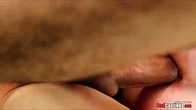 I see this petite blondie enjoying hardcore casting sex with a big cock