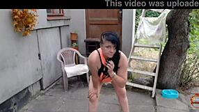 klaudiaamergirl hot milf solo outdoor