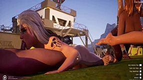 Shey Nights: Blowjob Fun in 3D Cartoon Anime 😏