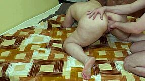 Does Fat Stepmom's Big Tits and Ass Persuade Stepson for Anal Fisting?