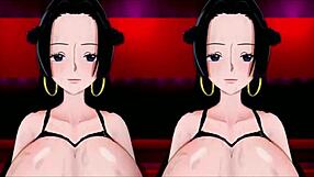 Boa Hancock's Secret Motel Encounter with Big Cock