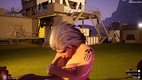 Shey Nights: Blowjob Fun in 3D Cartoon Anime 😏