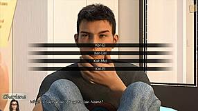 Easier focus with topless Cassie in 3D city pleasure