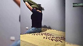 Latina Sucks Stranger's Cock Then Gets Fucked in All Positions