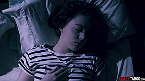 i agree to threesome with man and doll, getting my tits licked