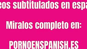 profesora folla a su alumno en escena sugerente con subtitulos en español.