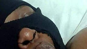 Big tits ebony teases you with masturbation and toys?