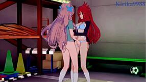 Kanade Am And Maria Cadenzavna Intense Lesbian Play