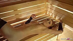 Alice's Emotional First Time Being Fucked On Camera