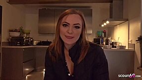 Alice's Emotional First Time Being Fucked On Camera