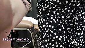 i spied on my physiotherapist with hidden cam for footjob