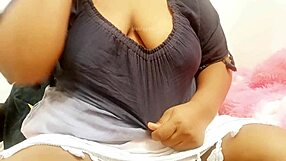 Latina college girl explores campus life with asian and indian friends