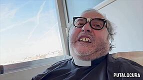 alice biancci gets a very dirty punishment from father damian in this putalocura scene 😏