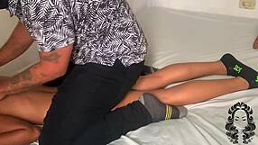 he DOMINATED my stepsister with erotic MASSAGE and tits