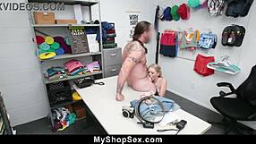 Lily Larimar Bent Over In Doggystyle After Stealing Expensive Necklace From Jewelry Department