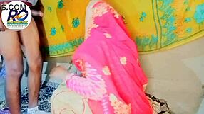 Desi sister visits from in-laws, brother watches her in hindi voice