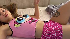 Blonde Amateur with Small Waist Gets Her Pussy Pounded When Home’s Empty