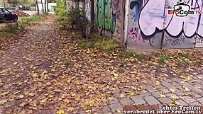 A mature European MILF gets picked up in the public park. She gets fucked POV.