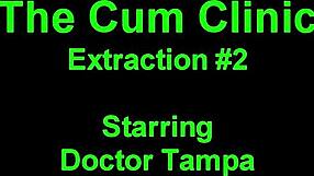 Semen Extraction 2 at Doctor Tampa’s clinic gets wild. Nonbinary medical perverts take him for cum collection in full movie.